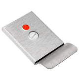 Bathroom Toilet Privacy Bolt Door Lock with Vacant Engaged Indicator and Screw Fittings In Australia - Darrahopens
