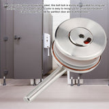 Bathroom Toilet Privacy Door Rotating Bolt Lock Hardware with Vacant Engaged Indicator In Australia - Darrahopens