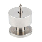 Bathroom Toilet Privacy Door Rotating Bolt Lock Hardware with Vacant Engaged Indicator
