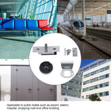 Door Lock Bolt Vacant Engaged Privacy Indicator for Toilet Restroom Bathroom Hardware Accessory