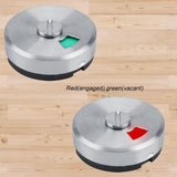 Door Lock Bolt Vacant Engaged Privacy Indicator for Toilet Restroom Bathroom Hardware Accessory