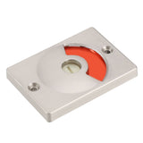 Door Bolt Lock with Vacant Engaged Privacy Indicator & Screws Bathroom Restroom Toilet Hardware