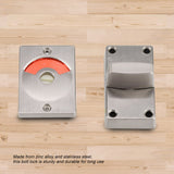 Door Bolt Lock with Vacant Engaged Privacy Indicator & Screws Bathroom Restroom Toilet Hardware