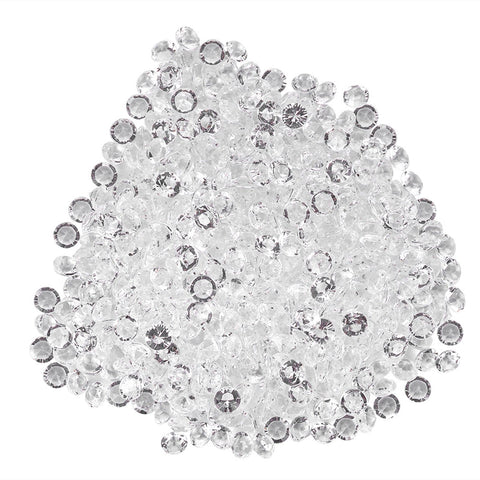 Transparent Acrylic Beads Wedding Party DIY Ornament Beautiful Accessories Decor(8mm 1000Pcs) In Australia - Darrahopens