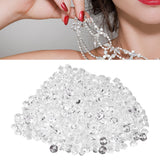 Transparent Acrylic Beads Wedding Party DIY Ornament Beautiful Accessories Decor(8mm 1000Pcs)