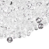 Transparent Acrylic Beads Wedding Party DIY Ornament Beautiful Accessories Decor(8mm 1000Pcs)