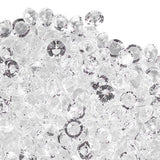 Transparent Acrylic Beads Wedding Party DIY Ornament Beautiful Accessories Decor(8mm 1000Pcs)