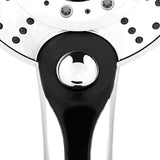 Digital Display Handheld Shower Head with 3-color Temperature Control LED Light 3 Spraying Mode