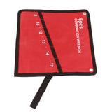 Multi Pocket Roll Up Tools Storage Bag Spanner Plier Wrench Holder Canvas Organizer (6 Pockets)