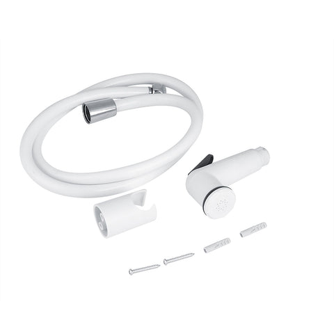 Portable ABS Plastic Hand Held Bidet Sprayer Bathroom Shower Spray Head Set with Hose Holder In Australia - Darrahopens