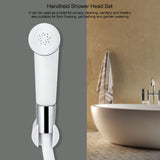 Portable ABS Plastic Hand Held Bidet Sprayer Bathroom Shower Spray Head Set with Hose Holder In Australia - Darrahopens