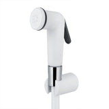 Portable ABS Plastic Hand Held Bidet Sprayer Bathroom Shower Spray Head Set with Hose Holder