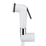 Portable ABS Plastic Hand Held Bidet Sprayer Bathroom Shower Spray Head Set with Hose Holder