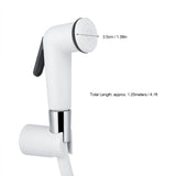 Portable ABS Plastic Hand Held Bidet Sprayer Bathroom Shower Spray Head Set with Hose Holder In Australia - Darrahopens
