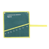 Multi Pocket Canvas Roll Up Tools Storage Bag Spanner Plier Wrench Holder Organizer (8 Pockets)
