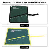 Multi Pocket Canvas Roll Up Tools Storage Bag Spanner Plier Wrench Holder Organizer (8 Pockets)