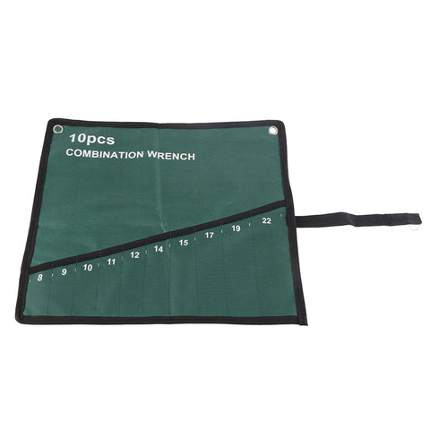 Multi Pocket Canvas Roll Up Tools Storage Bag Spanner Plier Wrench Holder Organizer(10 Pockets) In Australia - Darrahopens