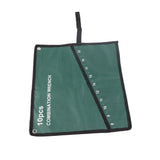 Multi Pocket Canvas Roll Up Tools Storage Bag Spanner Plier Wrench Holder Organizer(10 Pockets)
