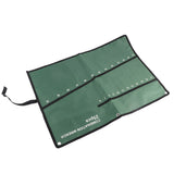 Multi Pocket Canvas Roll Up Tools Storage Bag Spanner Plier Wrench Holder Organizer(25 Pockets)
