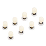 8pcs Brass ABS Sliding Glass Shower Door Rollers Runners Pulleys Bathroom Doors Hardware (25mm)