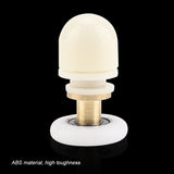 8pcs Brass ABS Sliding Glass Shower Door Rollers Runners Pulleys Bathroom Doors Hardware (27mm)