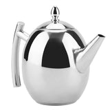 Stainless Steel Teapot Tea Coffee Water Kettle Container with Removable Mesh Filter (1500ml) In Australia - Darrahopens