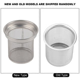 Stainless Steel Teapot Tea Coffee Water Kettle Container with Removable Mesh Filter (1500ml)