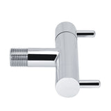Brass Two Way Valve Faucet Outlet Water Distribution Polishing for Toilet Washing Machine In Australia - Darrahopens