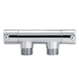 Brass Two Way Valve Faucet Outlet Water Distribution Polishing for Toilet Washing Machine In Australia - Darrahopens
