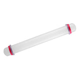 9in Non Stick Plastic Rolling Pin with Ring Fondant Cake Cookie Dough Roller Baking Tool In Australia - Darrahopens