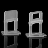 100pcs/Set Plastic Disposable Floor Wall Ceramic Tile Leveling Clips Spacers Tiling Tool(1.5mm)