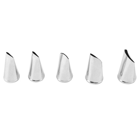 5pcs/set Stainless Steel Pastry Cream Icing Piping Nozzles DIY Baking Cupcake Cake Decor Tool In Australia - Darrahopens