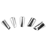 5pcs/set Stainless Steel Pastry Cream Icing Piping Nozzles DIY Baking Cupcake Cake Decor Tool