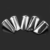 5pcs/set Stainless Steel Pastry Cream Icing Piping Nozzles DIY Baking Cupcake Cake Decor Tool In Australia - Darrahopens