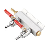 Muti way Home Co2 Air Gas Manifold Distribution Splitter Beer 2 Way In Australia - Darrahopens