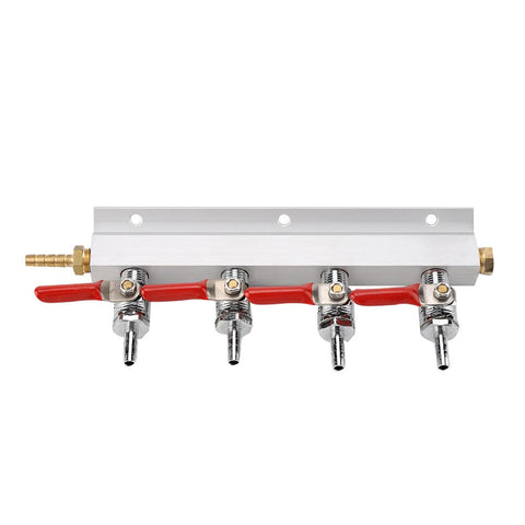 Muti way Home Co2 Air Gas Manifold Distribution Splitter Beer 4 Way In Australia - Darrahopens
