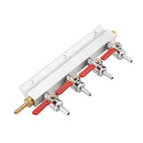 Muti way Home Co2 Air Gas Manifold Distribution Splitter Beer 4 Way