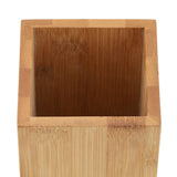 Bamboo Pen Holder Office School Desk Pencils Storage Organizer Stand Stationery Supply