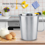 2000ml Large Stainless Steel Measuring Cup Mug Milk Frothing Pitcher Jug for Latte Coffee Art In Australia - Darrahopens