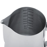 600ml Stainless Steel Measuring Cup Mug Milk Frothing Pitcher Jug for Latte Coffee Art