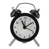 3Inch Portable Fashion Mini Metal Digital Alarm Clock with Battery Exquisite for Student Black In Australia - Darrahopens