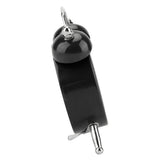 3Inch Portable Fashion Mini Metal Digital Alarm Clock with Battery Exquisite for Student Black