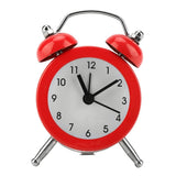 3Inch Portable Fashion Mini Metal Digital Alarm Clock with Battery Exquisite for Student Red In Australia - Darrahopens
