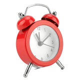 3Inch Portable Fashion Mini Metal Digital Alarm Clock with Battery Exquisite for Student Red In Australia - Darrahopens