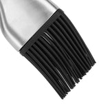 Stainless Steel Handle Silicone Head Basting Barbecue Oil Brush BBQ Roasting Tool (30cm)