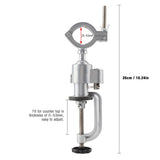 Aluminum Alloy Clamp on Bench Vise Electric Drill Holder Stand Rack Grinder Bracket Accessory
