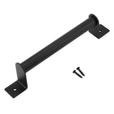 Black Heavy Duty Carbon Steel Pull Handle for Sliding Barn Door Closet Wooden Gate Hardware In Australia - Darrahopens