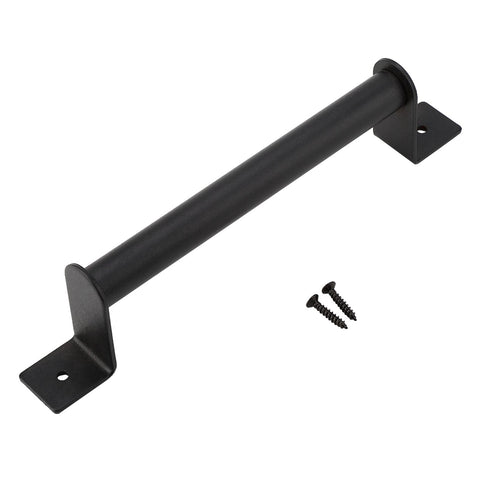 Black Heavy Duty Carbon Steel Pull Handle for Sliding Barn Door Closet Wooden Gate Hardware In Australia - Darrahopens