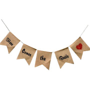 5pcs Set Fashionable Cloth Forked Tail shaped Banner for Party Decoration In Australia - Darrahopens