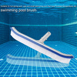 18in Swimming Pool Wall Brush Cleaning Tools Aluminum Handle for Pond Spa Hot Spring Pools In Australia - Darrahopens